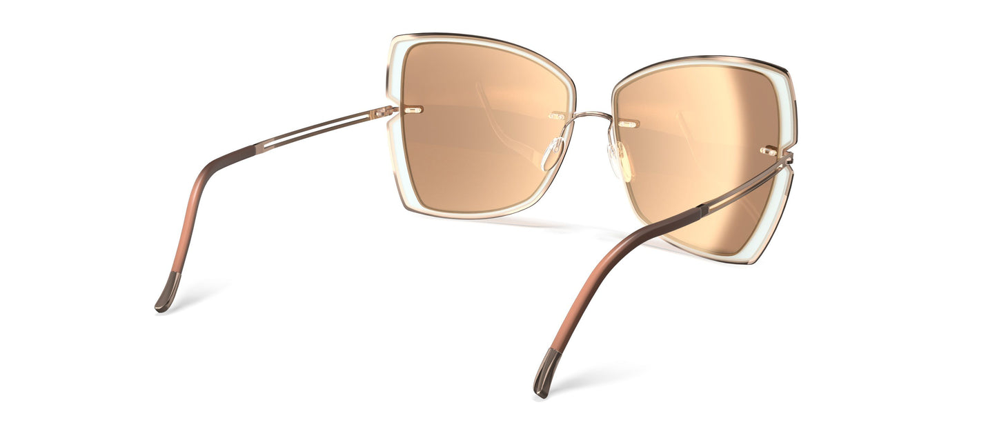 New York Sky (Glossy Caramel Mirror)