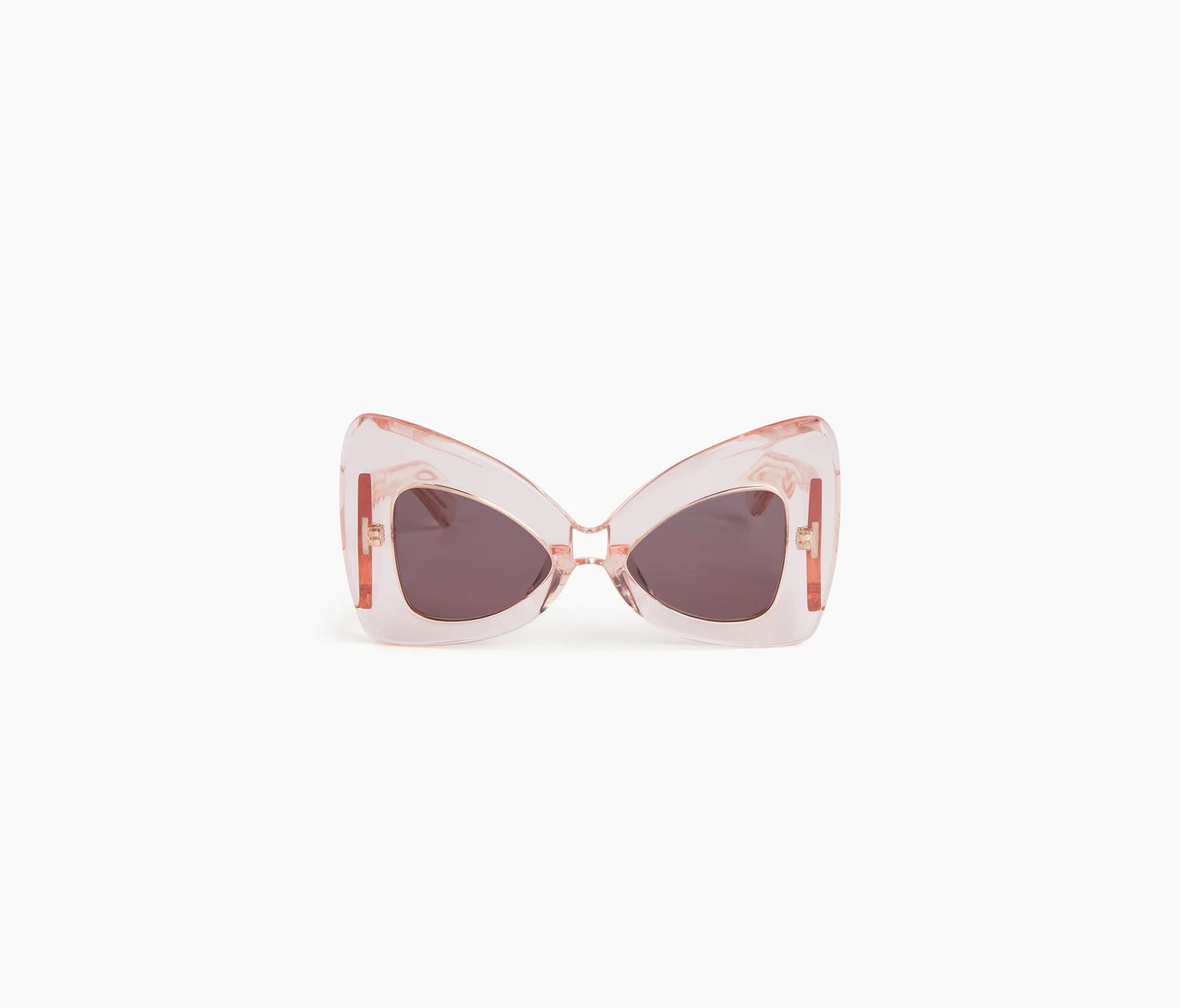 PRECIOUS BUTTERFLY SHINY TRANSPARENT SUNGLASSES