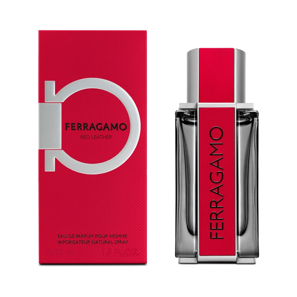 Ferragamo Red Leather