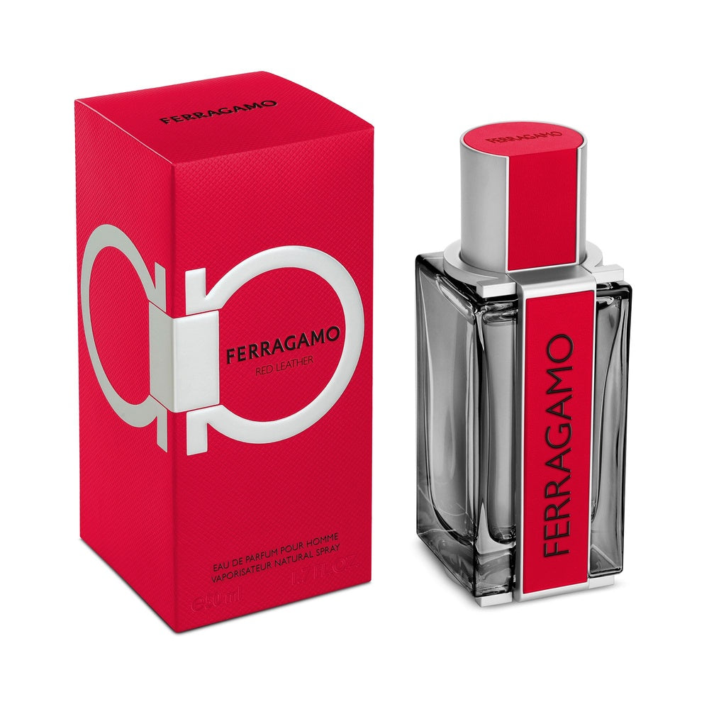 Ferragamo Red Leather