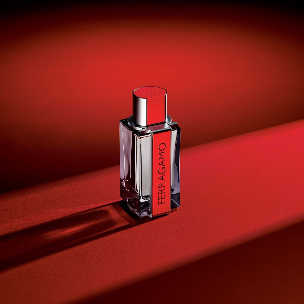 Ferragamo Red Leather