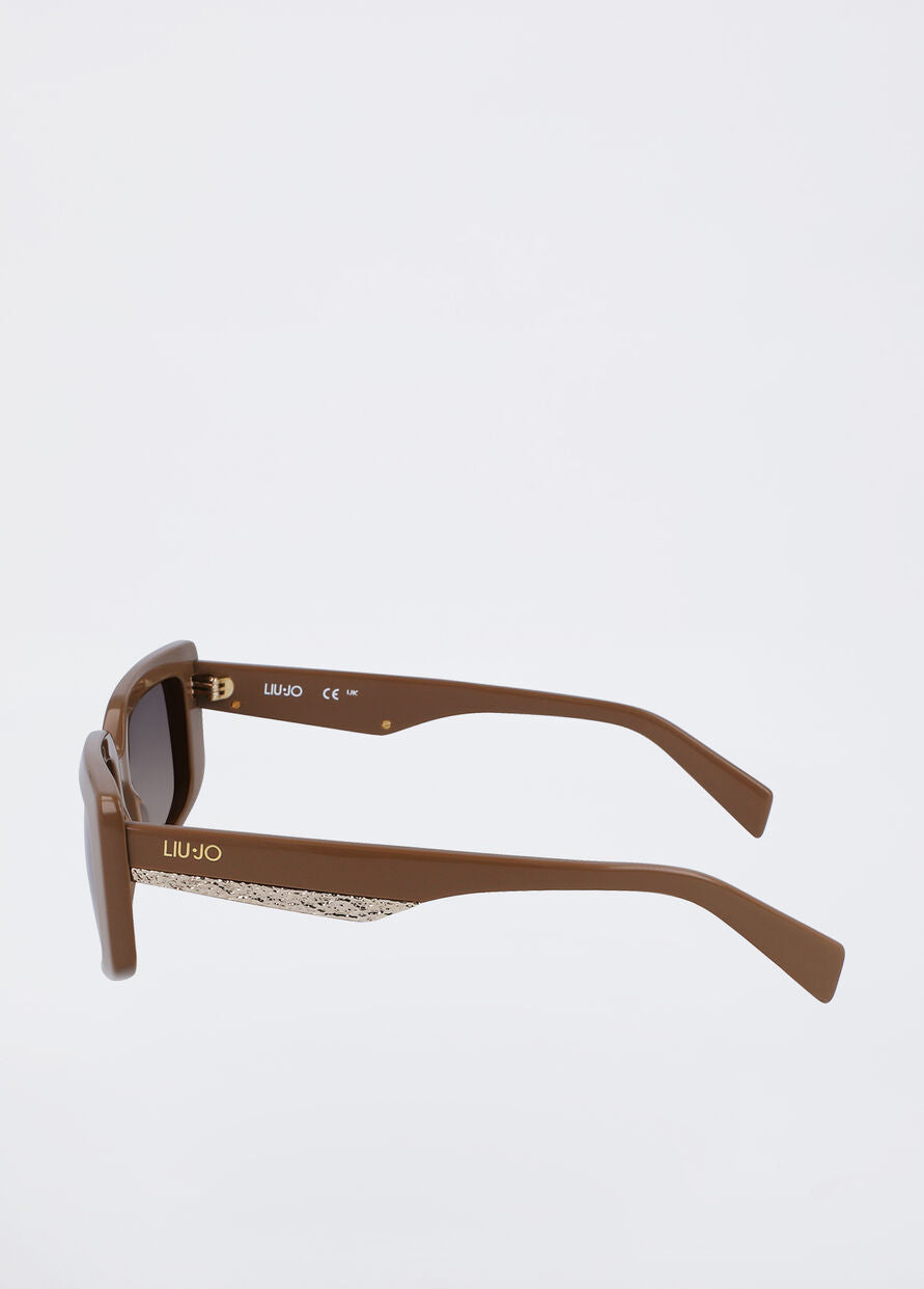 Rectangular sunglasses