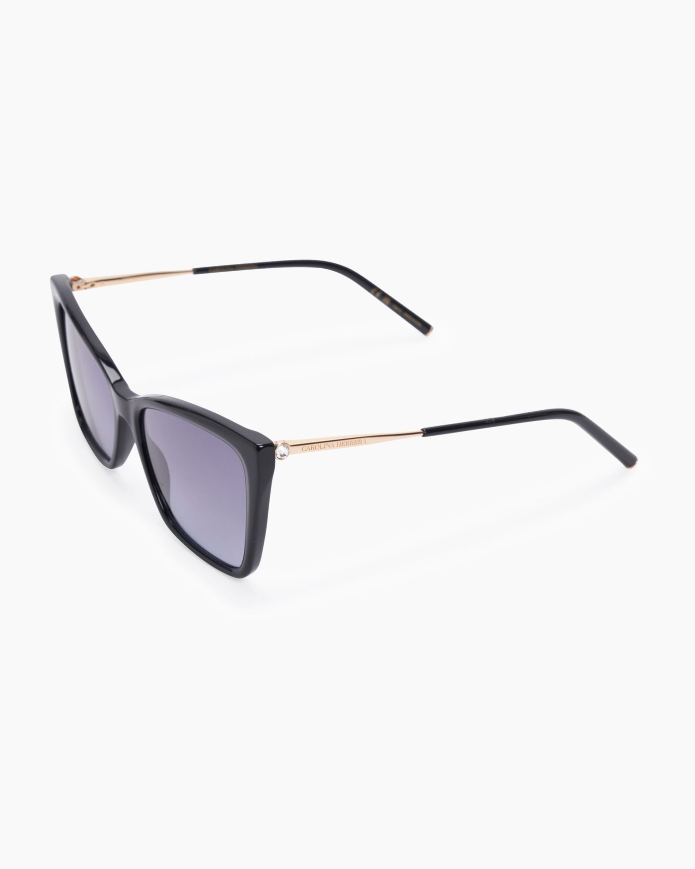 Cat Eye Sunglasses With Crystal Detail