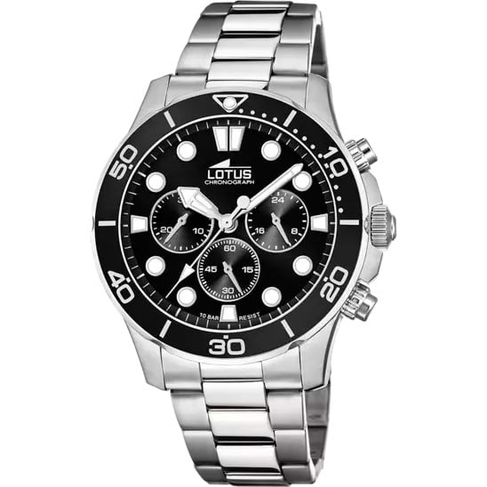 LOTUS MEN'S GREEN EXCELLENT STAINLESS STEEL WATCH BRACELET 18759/2