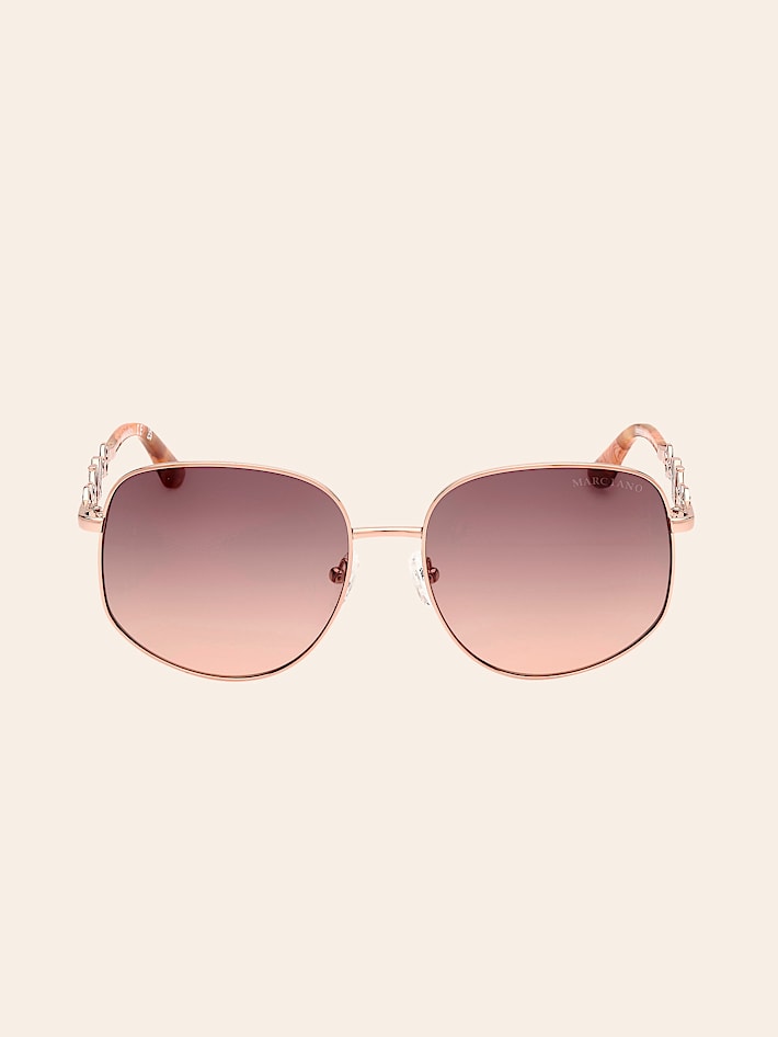 Marciano round sunglasses