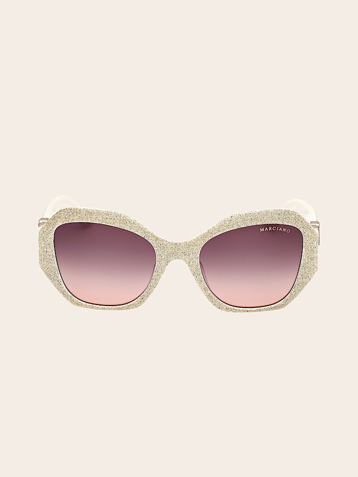 Marciano Geometric Sunglasses
