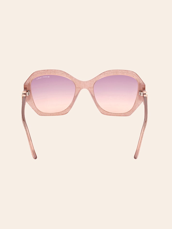 Marciano Geometric Sunglasses