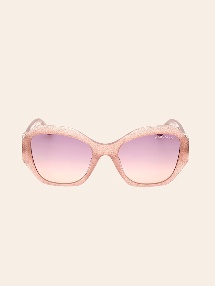 Marciano Geometric Sunglasses