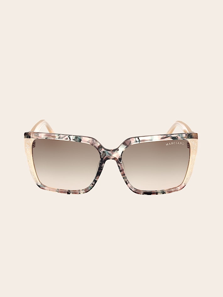 Marciano square sunglasses