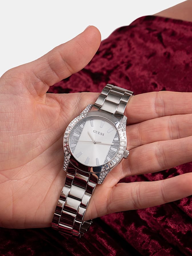 Crystal analogue watch