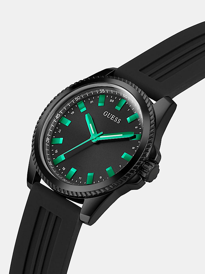 Silicone analogue watch