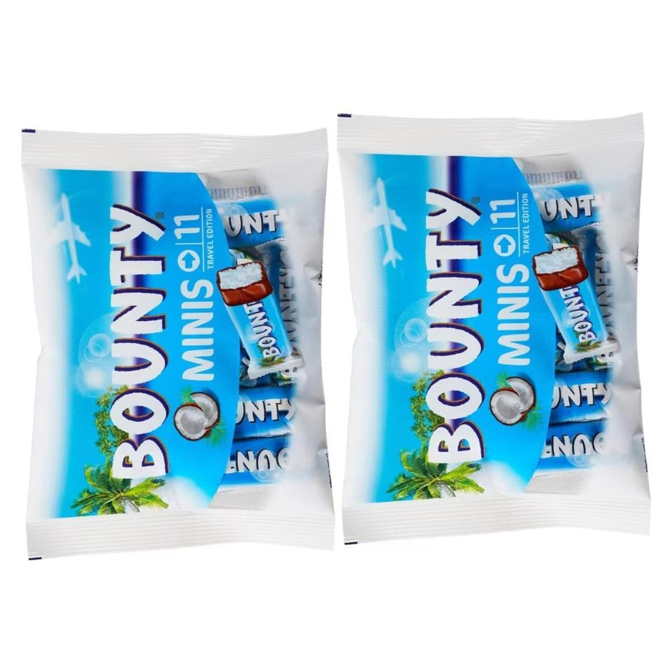 Bounty Minis Coconut Chocolate Bag 333g