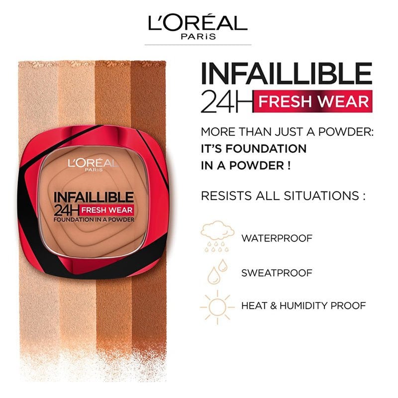 INFALLIBLE LONGWEAR POWDER FOUNDATION