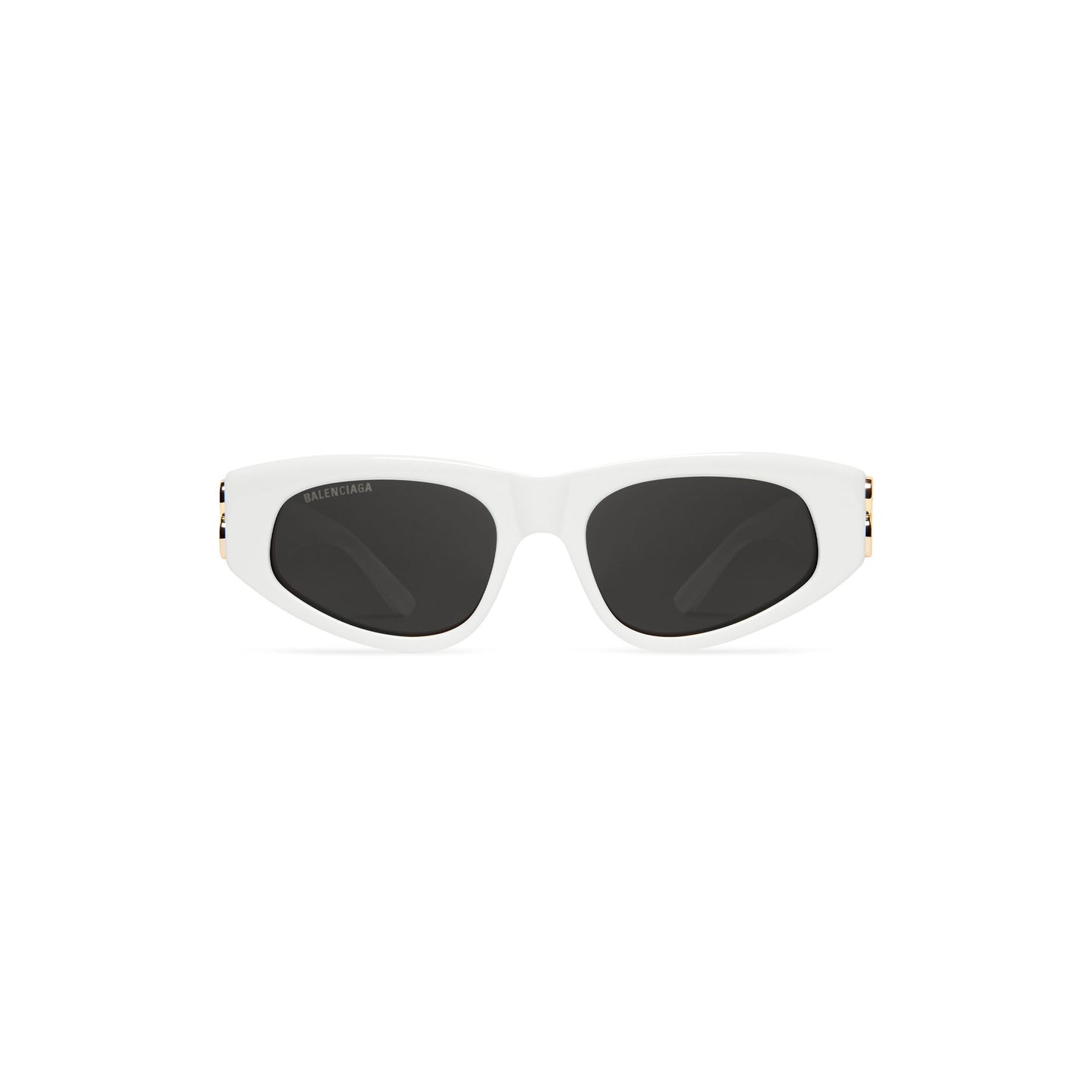 WOMEN'S DYNASTY D-FRAME SUNGLASSES IN WHITE