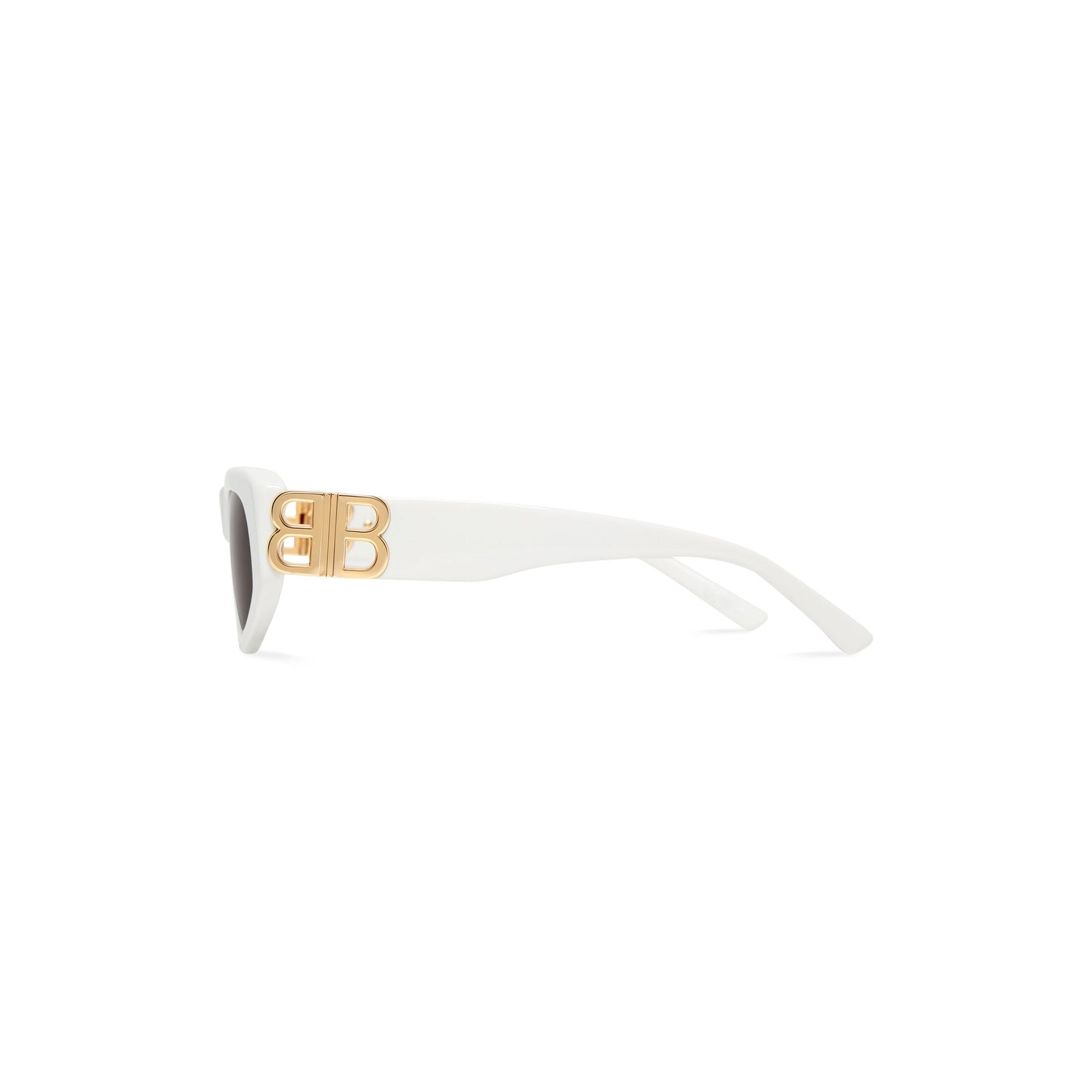 WOMEN'S DYNASTY D-FRAME SUNGLASSES IN WHITE