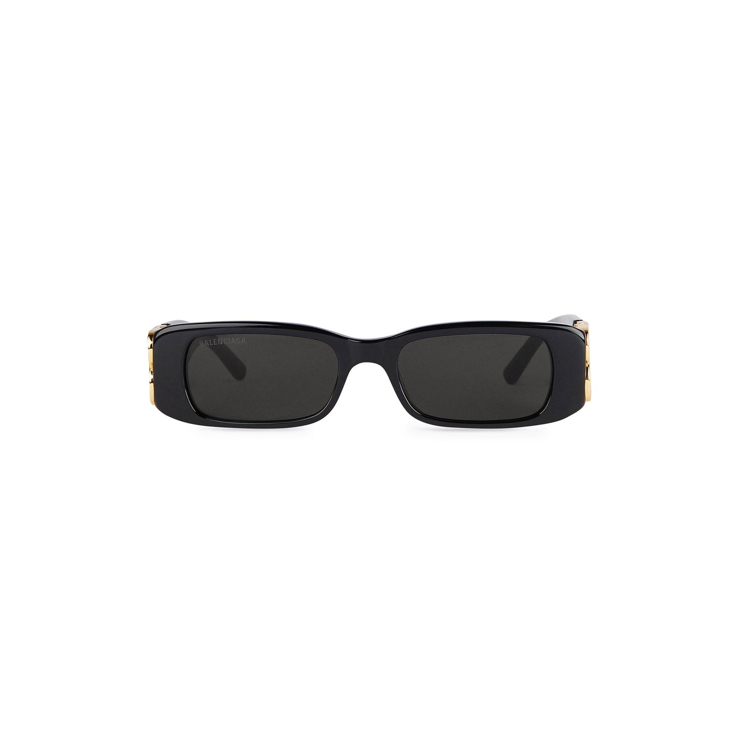 DYNASTY RECTANGLE SUNGLASSES IN BLACK