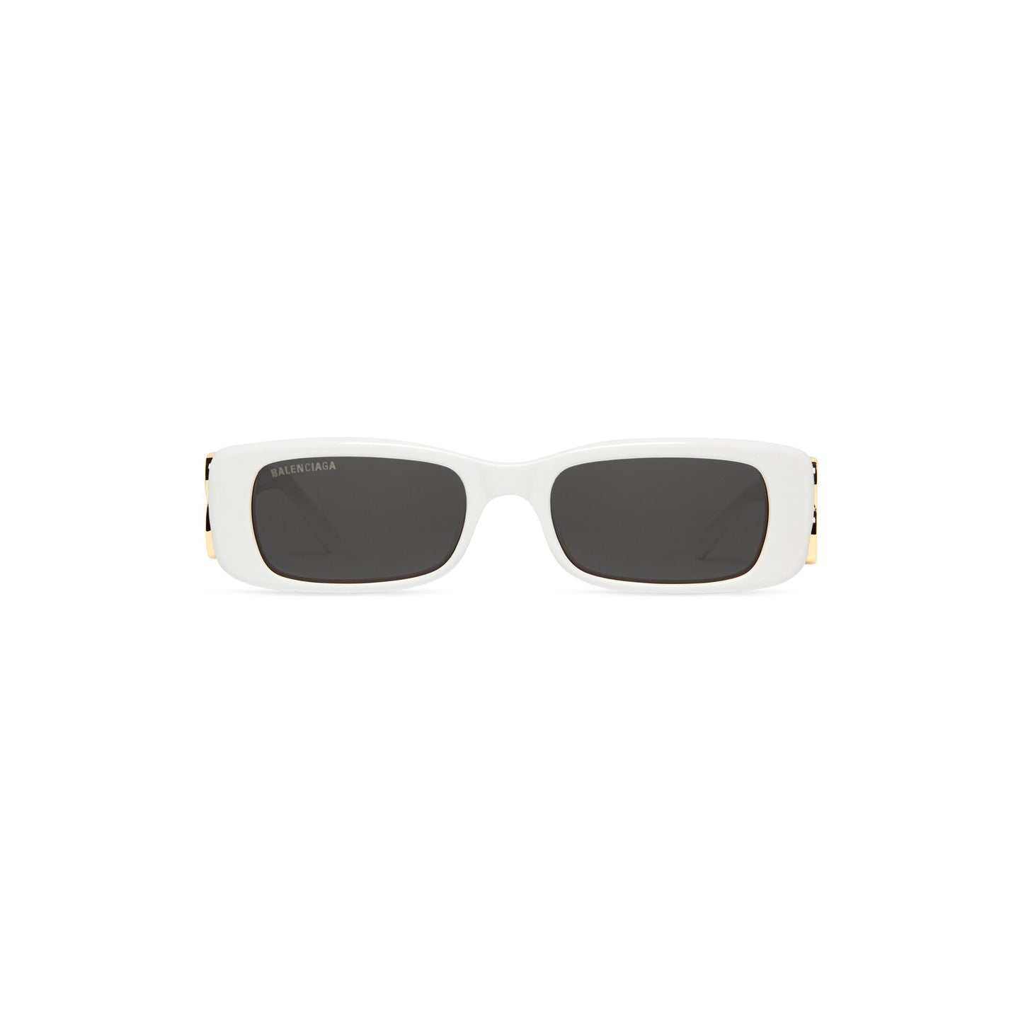 WOMEN'S DYNASTY RECTANGLE SUNGLASSES IN WHITE