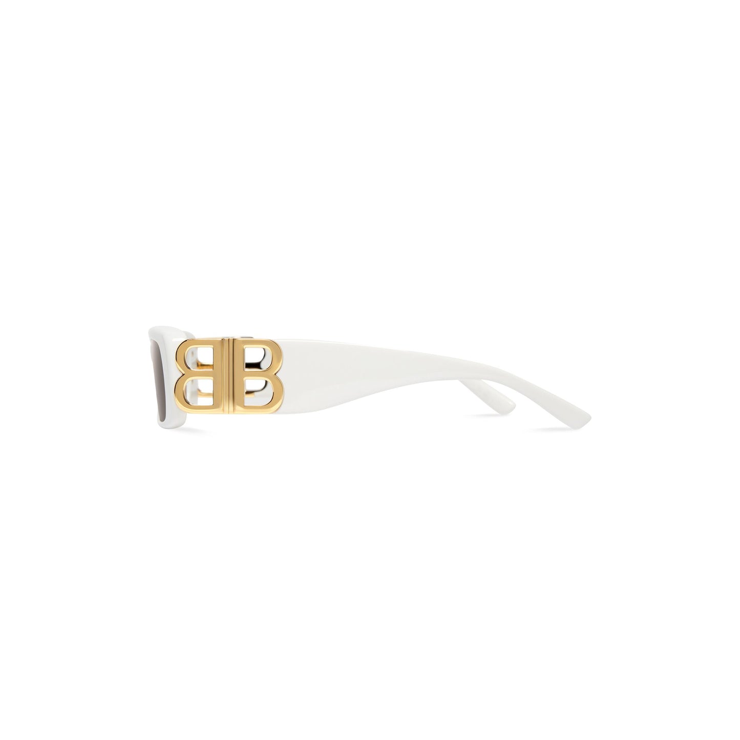 WOMEN'S DYNASTY RECTANGLE SUNGLASSES IN WHITE