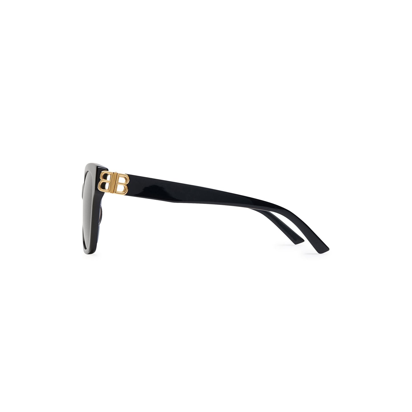 WOMEN'S DYNASTY SQUARE SUNGLASSES IN BLACK