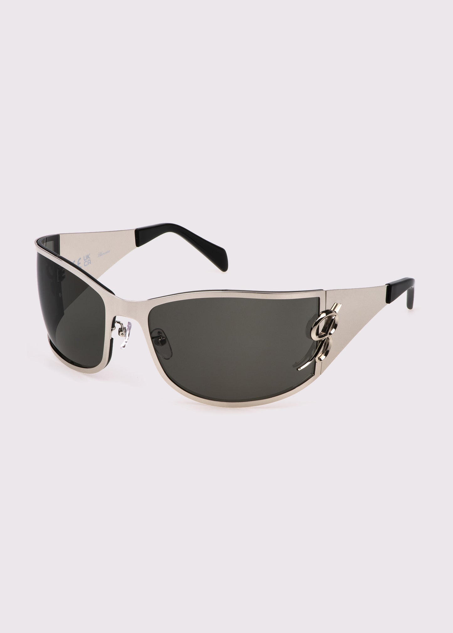 METAL WRAP-AROUND SUNGLASSES