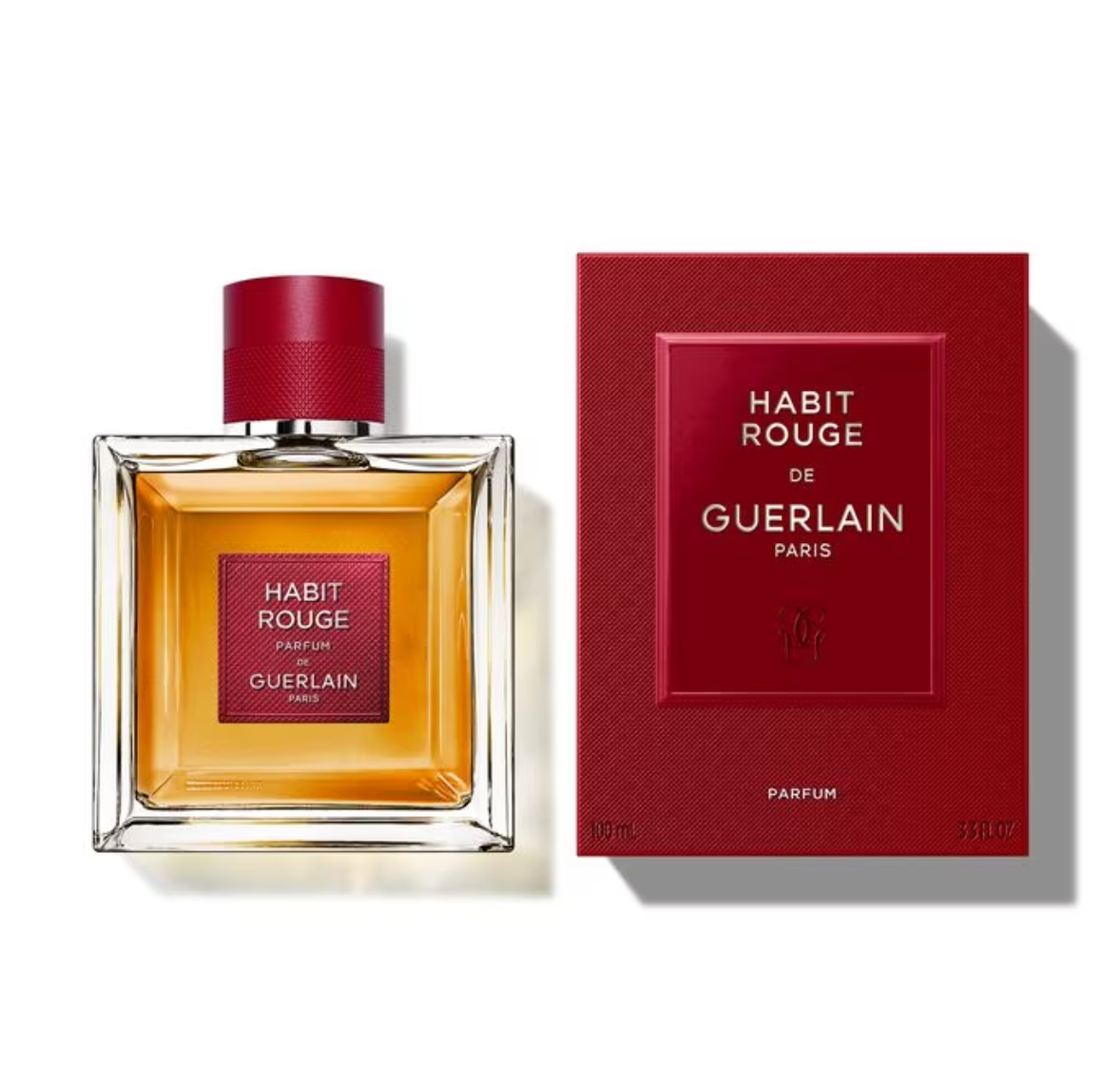HABIT ROUGE DE GUERLAIN PARIS - PARFUM