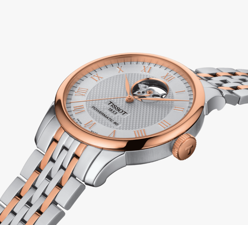 TISSOT LE LOCLE POWERMATIC 80 OPEN HEART