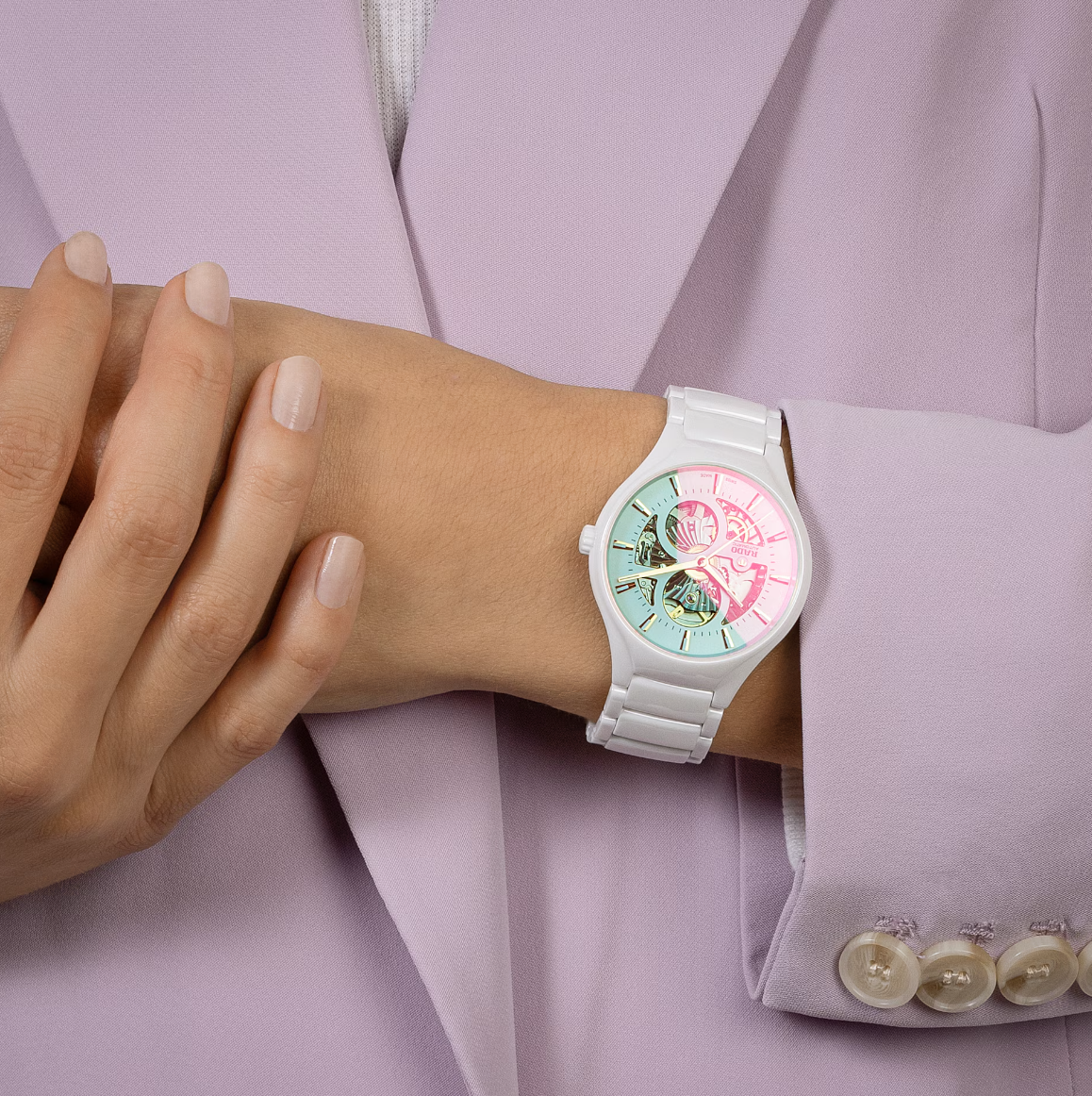 True Round Automatic Open Heart Limited Edition