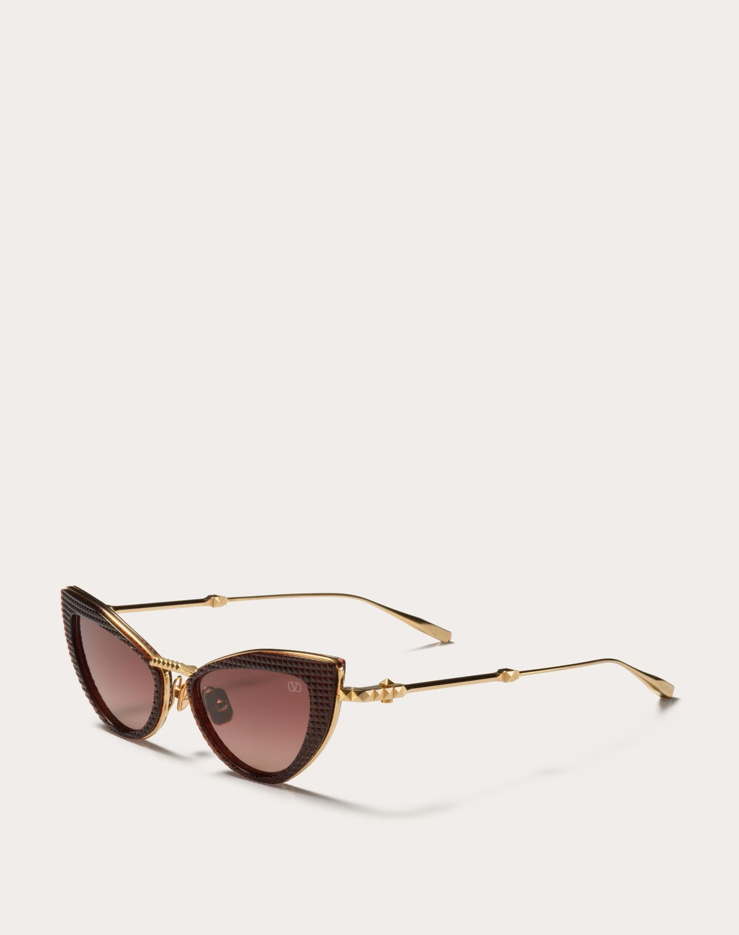 VIII - CAT-EYE TITANIUM AND POLYAMIDE STUD FRAME