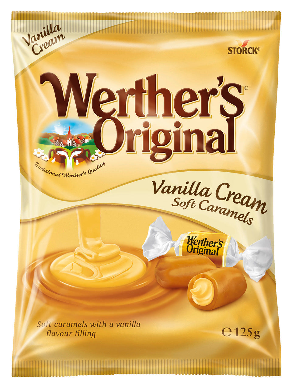 Werther’s Original Vanilla Cream Soft Caramels 125g
