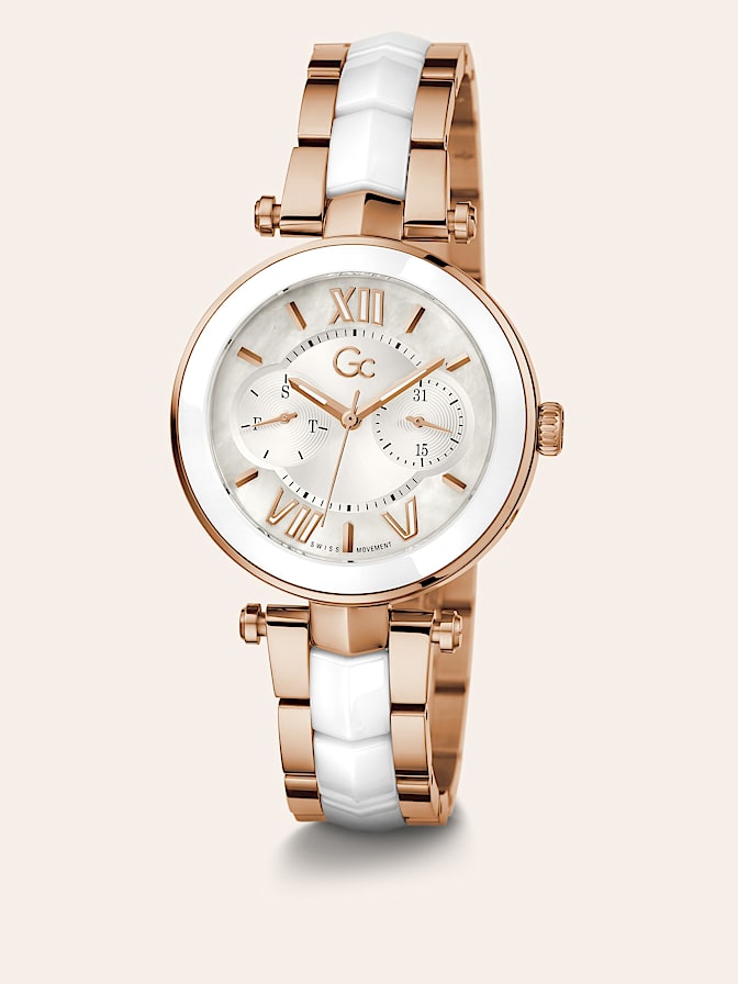 Gc ceramic chronograph watch