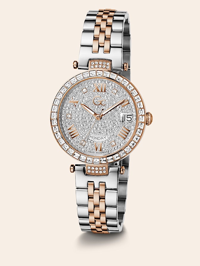 Gc stainless steel quartz watch