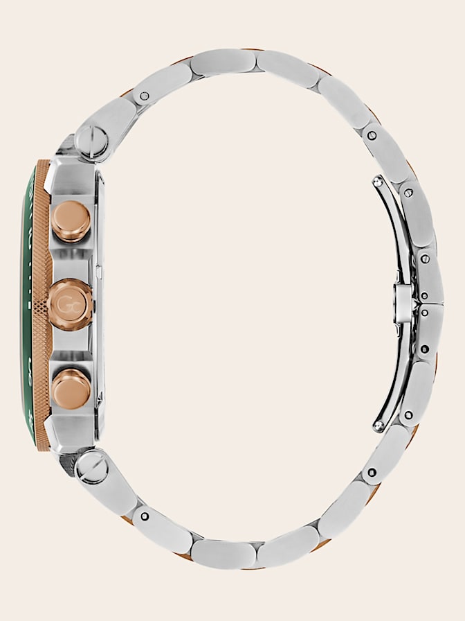Gc quartz calendar watch in stainless steel