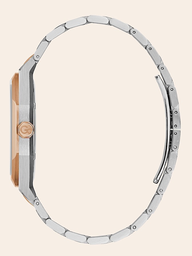 Gc steel analogue watch