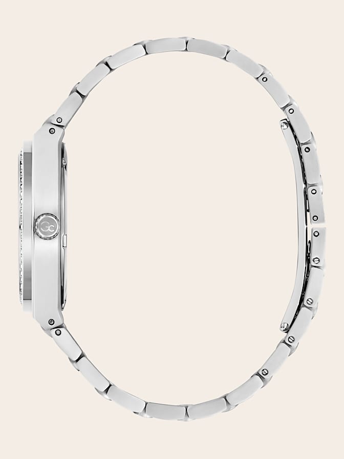 Gc steel analogue watch