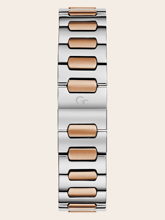 Gc steel analogue watch