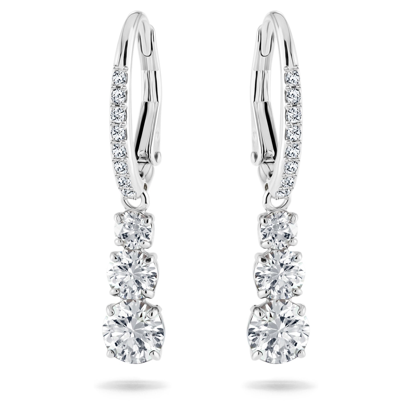 Attract Trilogy hoop earrings