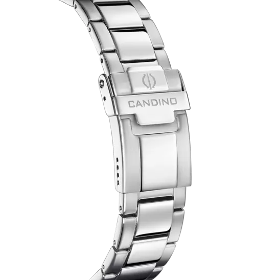Swiss Men's CANDINO watch, white. Collection GENTS SPORT. C4757/1