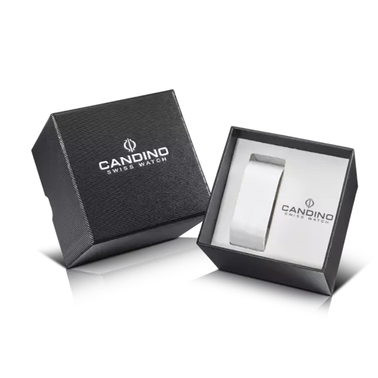 Swiss Women's CANDINO watch, white. Collection LADY CASUAL. C4597/1