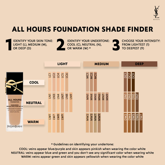 ALL HOURS LIQUID FOUNDATION SPF 30