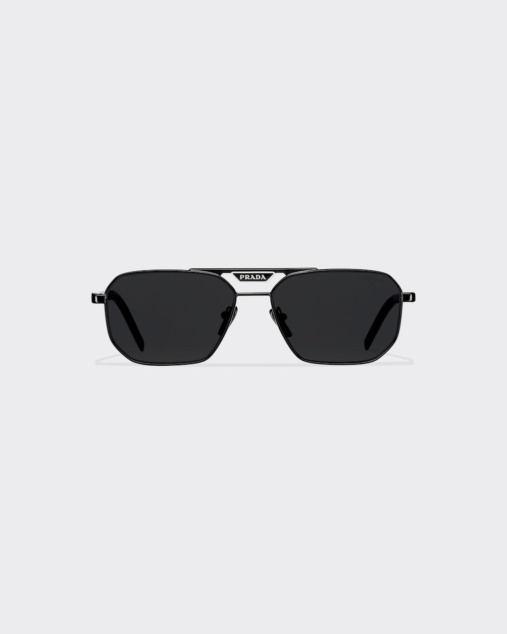 ⌘Grin⌘ 　　　PRADA➕fafa Prada PR 66ZS L (58 - 17) with Grey lenses and Black frame