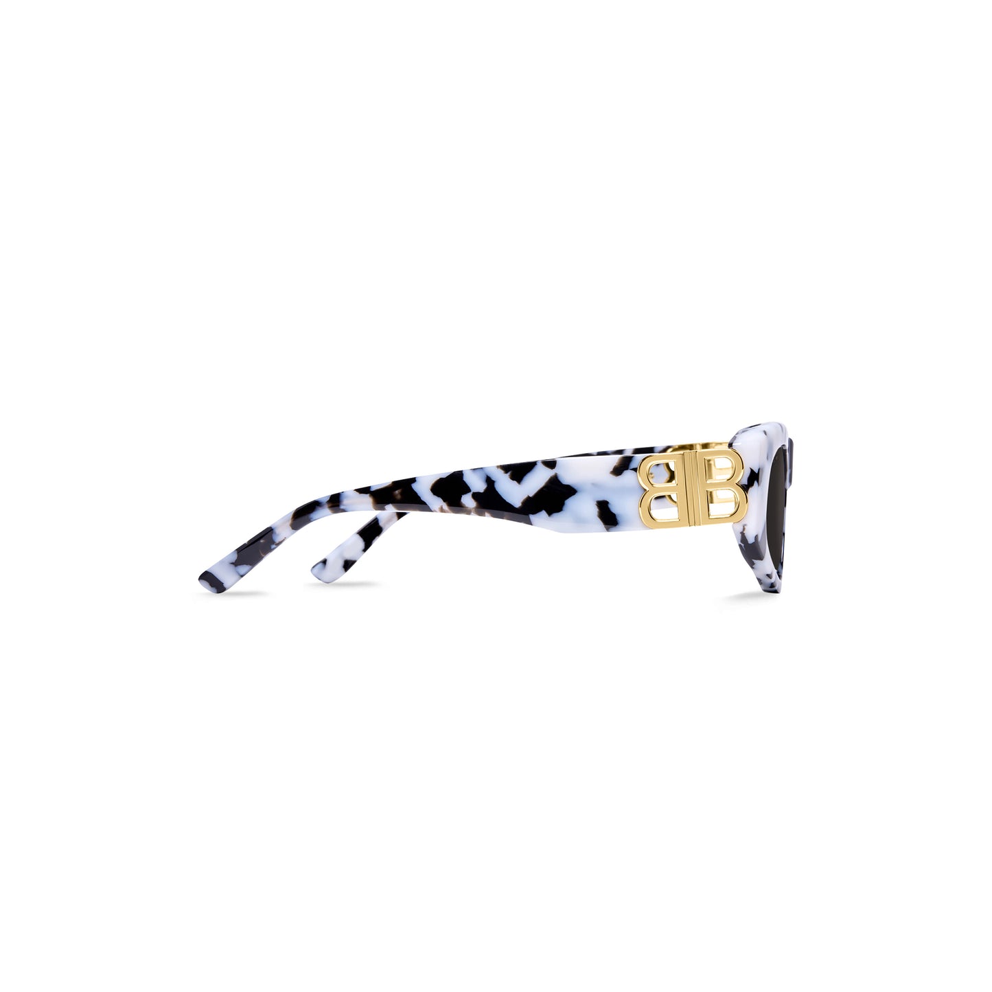 WOMEN'S DYNASTY D-FRAME SUNGLASSES IN WHITE