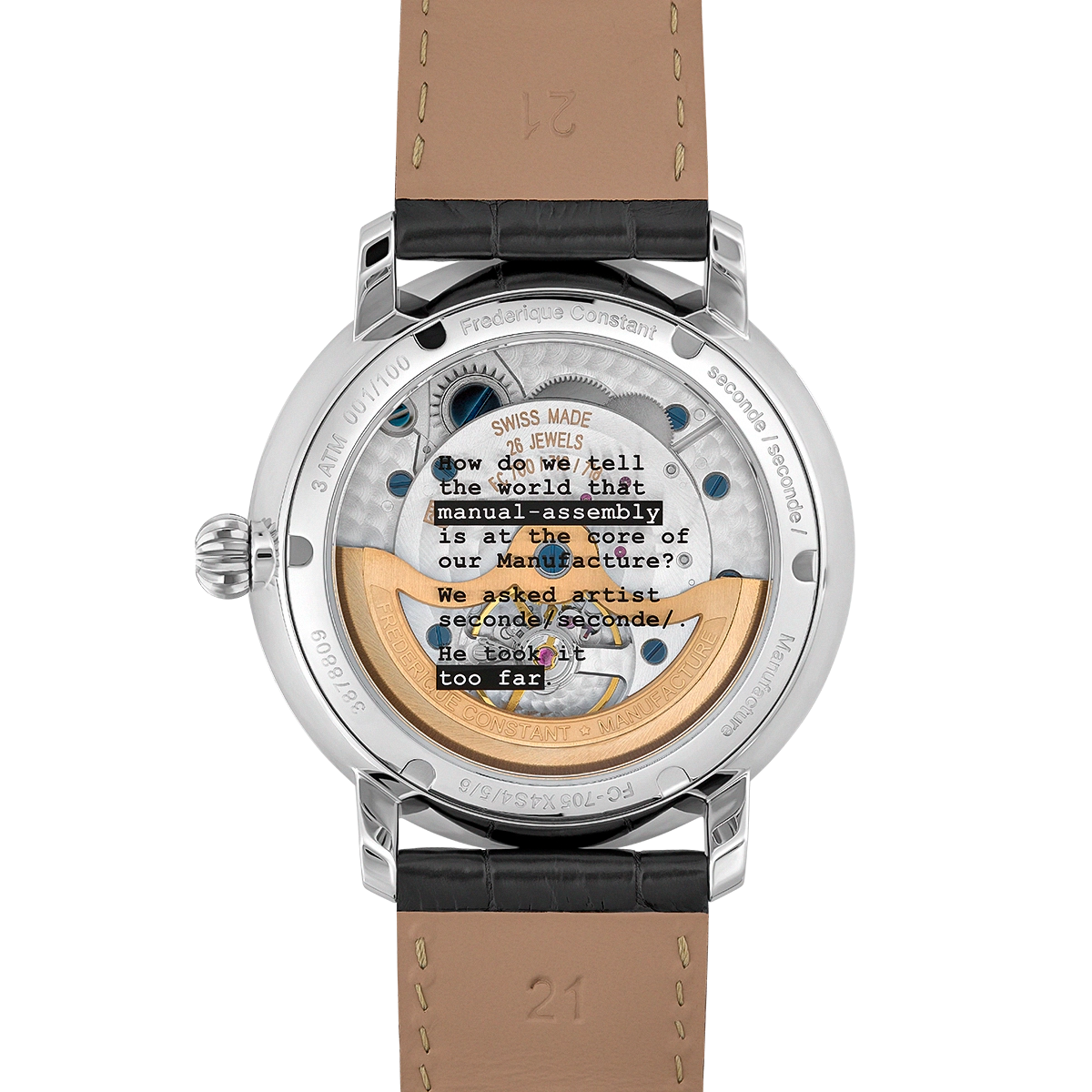 MANUFACTURE SLIMLINE MOONPHASE DATE