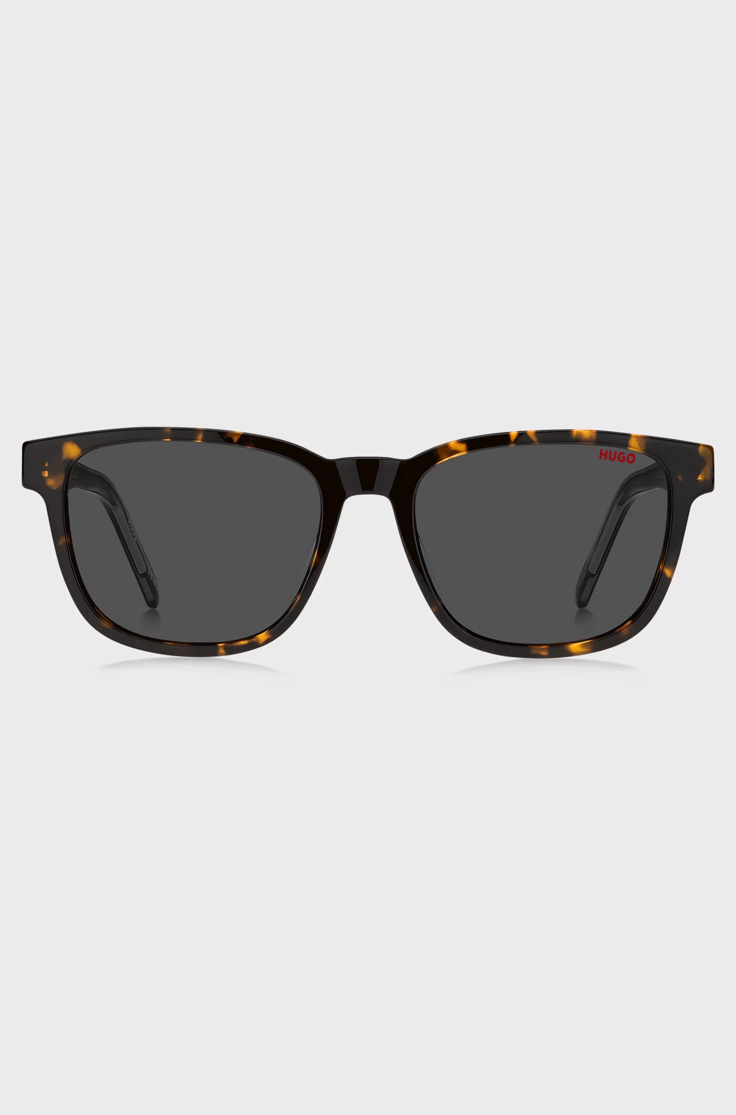 HORN-ACETATE SUNGLASSES WITH BRANDED TEMPLES