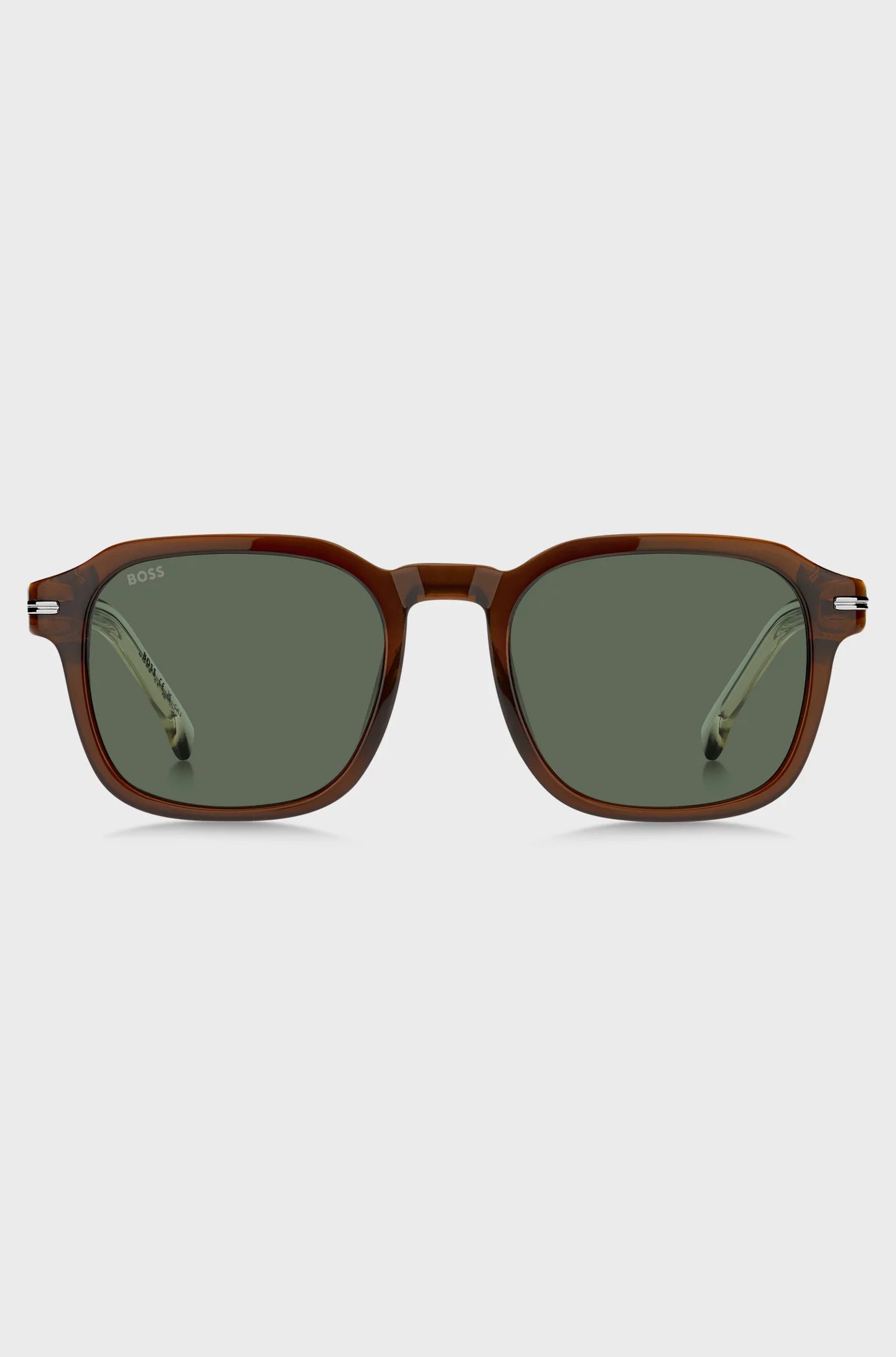 BROWN-ACETATE SUNGLASSES WITH GRADIENT EFFECT