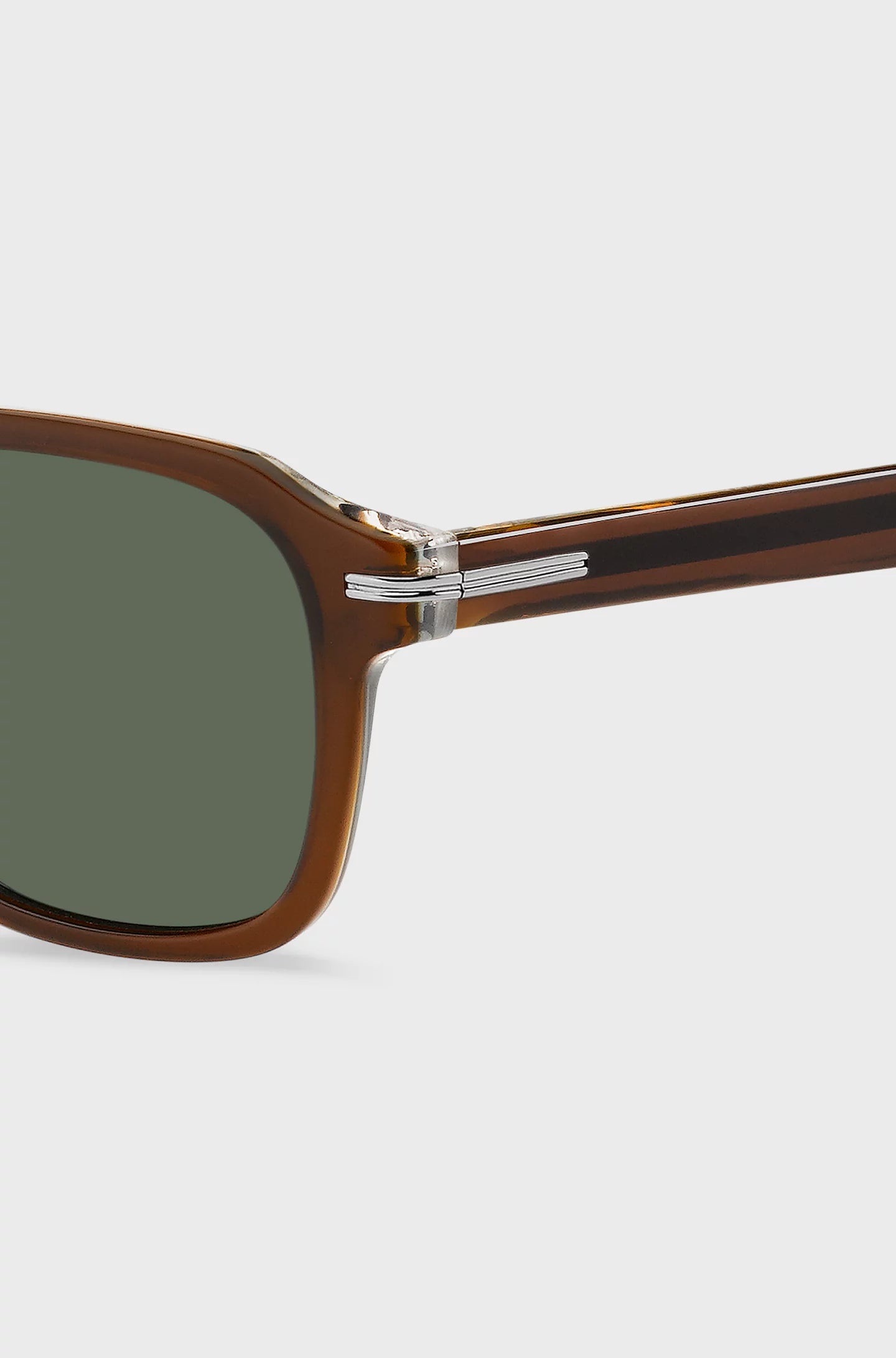 BROWN-ACETATE SUNGLASSES WITH GRADIENT EFFECT