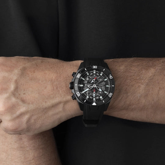 LOTUS MEN'S BLACK WATCH 18945/6