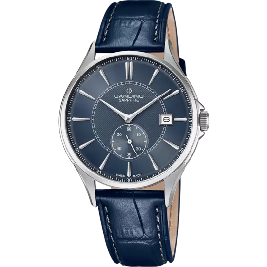 Swiss Men's CANDINO watch, blue. Collection GENTS CLASSIC TIMELESS. C4634/5