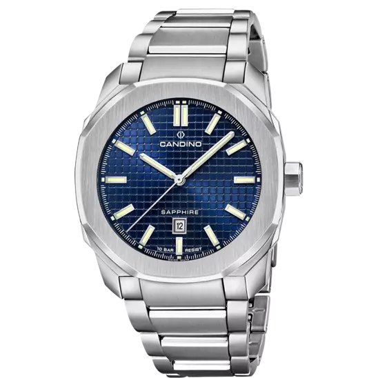 Swiss Men's CANDINO watch, blue. Collection GENTS SPORT. C4754/2