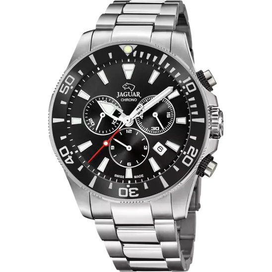 BLACK MEN'S WATCH JAGUAR EXECUTIVE PIONNIER J861/3