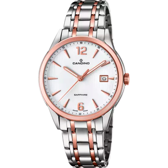 Swiss Men's CANDINO watch, pink. Collection COUPLE. C4616/2